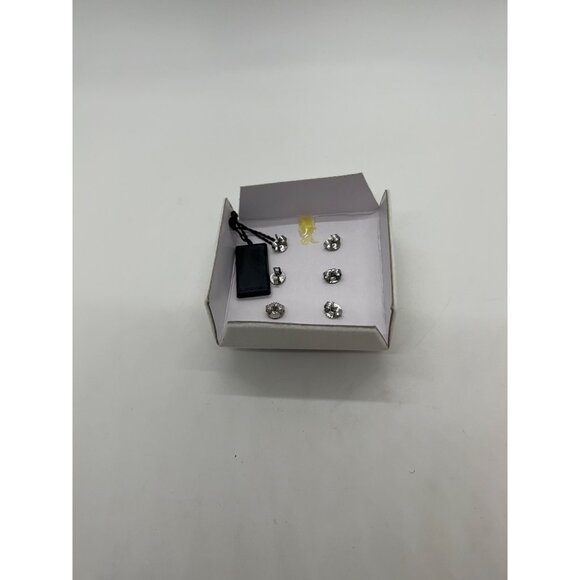 Honora Collection Freshwater Potato Pearl Stud Earrings Set in White Gold Black - Picture 10 of 16